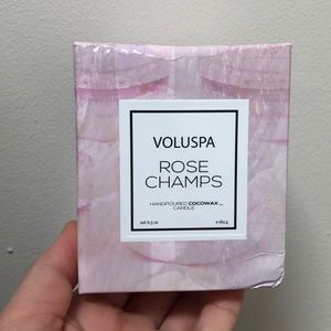 Voluspa rose champs candle